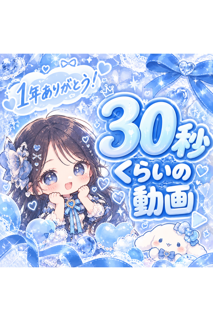 1年ありがとう動画放出🥹🙏🏻💖
