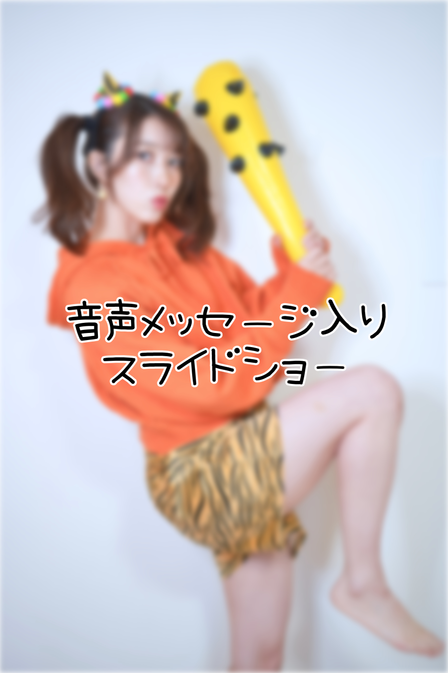 音声メッセージ入りスライドショー①